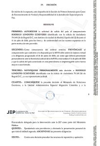Rodrigo Londoño, ‘Timochenko’, debe certificar su regreso ante la JEP tras viaje a España 1 fba87557 8695 46a3 8cbb edc03e18fd78 34