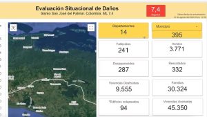 Alarma por cifras del terremoto: Gestión del Riesgo reporta 241 muertos mientras Gobierno habla de 181 1 0c9febdb 9e01 41f9 b11c 34528124a5be