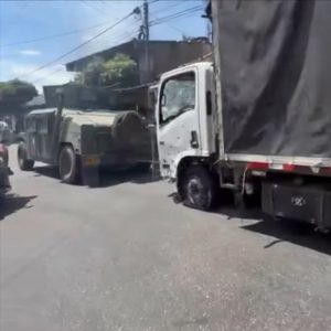 Vehículo del Ejército resulta afectado tras hostigamiento en Ábrego, Norte de Santander 1 777165325 2264269494331449 5730920151038481815 n