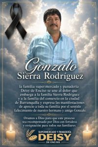 En siniestro de tránsito en la Loma de Macario, muere apreciado comerciante Gonzalo Sierra en paseo familiar. Cuatro personas más resultaron lesionadas 1 FB IMG 1788137627909