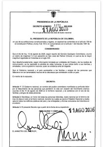 Colombia decreta tres días de duelo nacional por las víctimas del terremoto 1 HPhGpodWMAAQ9nQ