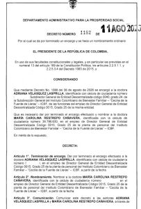 María Carolina Cañavera asume la dirección del ICBF: nombramiento queda oficializado 1 HPhpGGmXMAAxV5C
