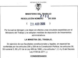 Gobierno tumbó 11 circulares de Sanguino en el Ministerio del Trabajo 1 images 38