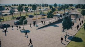 render tunel peatonal 3