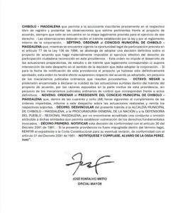 Juzgado de Chibolo ordena al Concejo informar sobre el trámite de proyecto de crédito 2 823617532 1390311599751335 6285424966627972623 n