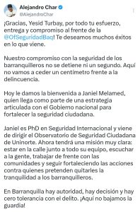 Trino de Alejandro Char