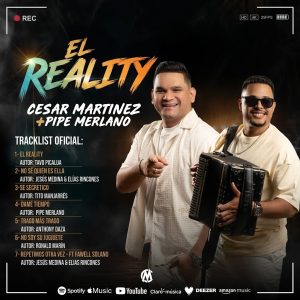 César Martínez y Pipe Merlano presentan ‘El Reality’, su nueva apuesta musical 2 b90cb86b 2d2c 4a92 a348 ab5b1e741363