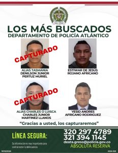 Se les acabó el escondite: ‘Tazmania’, ‘Charles’ y ‘Adriancito’ cayeron en 24 horas 2 533358a7 ae46 458a b619 74bce8e2893d