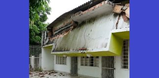 Colapsa plafón en vivienda donde funciona un hogar comunitario del ICBF
