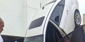 Distracción al volante habría provocado aparatoso accidente en el parqueadero de Tecnoglass