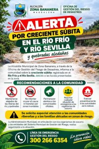 ¡Emergencia en Zona Bananera! Creciente del río Riofrío inunda fincas y amenaza a pequeños productores 7 853001817 1131297336039659 8710621629261142292 n
