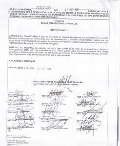Policía elimina la UNDMO y crea la Unidad Nacional Antidisturbios: el Esmad vuelve a la estructura 2 HUxr6kXWEAALlnn