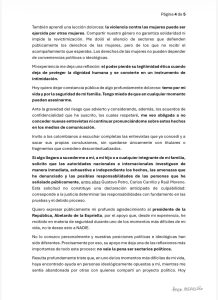 Angie Rodríguez cierra la puerta a nuevas entrevistas y mantiene sus denuncias contra el anterior Gobierno 4 HVJXnEnWwAAgUj6