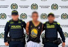 Capturado en el Centro de Barranquilla con una granada, panfletos de Los Pepes y 14 anotaciones judiciales