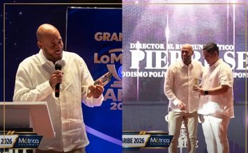 Jean Pierre Serna, reconocido como el mejor periodista político digital con responsabilidad en la Gran Gala Lo Mejor del Caribe 2026